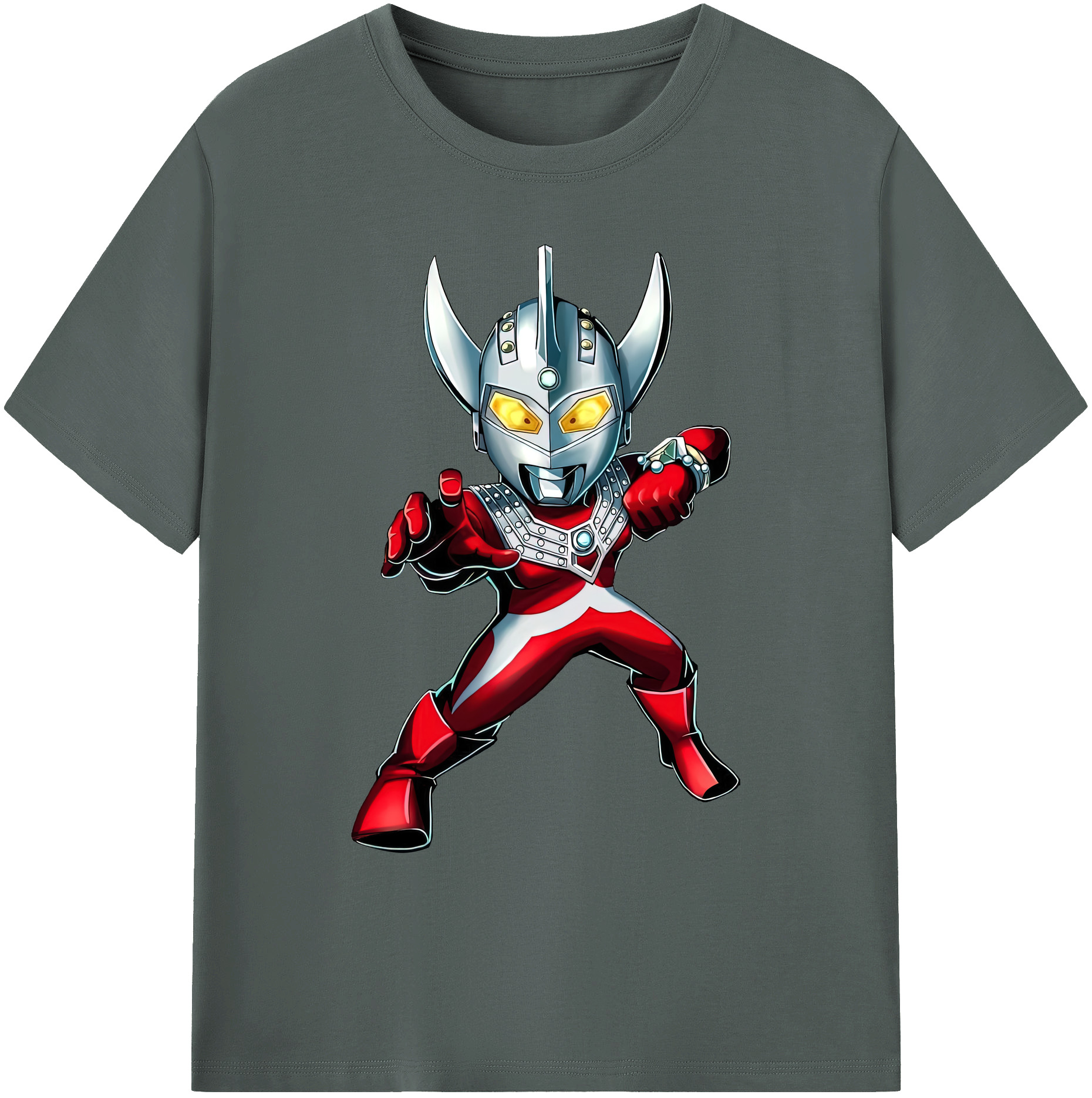 （画像用） ウルトラマン Ultraman 綿100％ メンズ半袖Tシャツ｜肌触りやわらか＆通気性